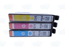 3pk Genuine HP 935XL HY Color Ink OfficeJet 6815 6820 6835 6830