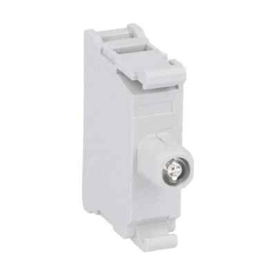 LOVATO PORTALAMPADA INTEGRATO A LED Ø22mm SERIE 8LM IN METALLO LUCE FISSA GIALLO