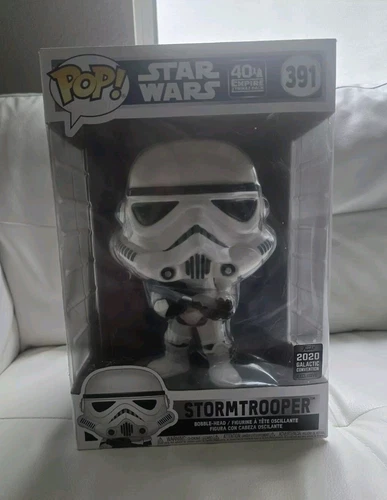 Funko Pop! Vinyl Jumbo 10 in: Star Wars - Stormtrooper - 2020 Galactic Conven...