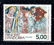 TIMBRE ANDORRE FRANCAIS  NEUF SANS CHARNIERE  Y.T.   N°375 **