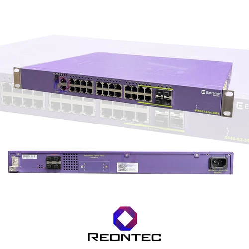 Extreme networks Switch X440-G2-24p-10GE4 24 Anschlüsse - managed