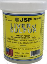 JSP  LIVER OF SULFUR 8 ounces pm401 