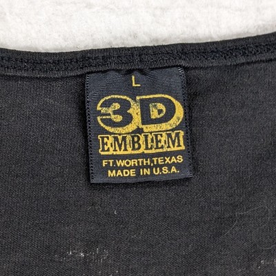 Vtg 1991 Harley Davidson 3D Emblem Tank Top Grizzly Bear Men 