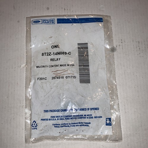 Ford Genuine 8T2Z14N089C Relay 8T2Z-14N089-C - Bild 2 von 3