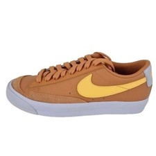 Nike Blazer Low '77 GS DA4074 200 Amber Brown Shoes Leather Sz 4.5 Y  Women 6