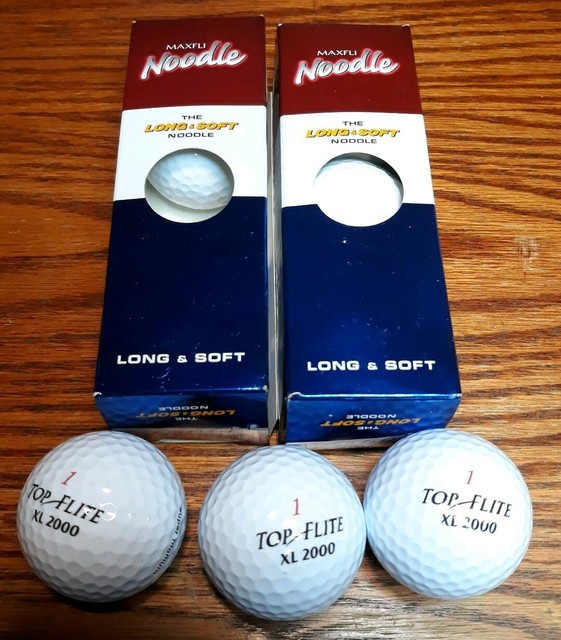Maxfli Noodle Long & Soft Golf Ball for sale online eBay