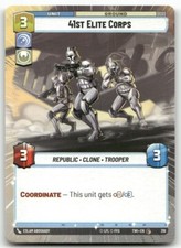 41st Elite Corps (Hyperspace) #318 Star Wars Unlimited TOR NM X1