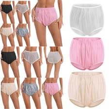 Unisex Women Men Washable Waterproof Diaper Cover Elastic Waistband Leakproof