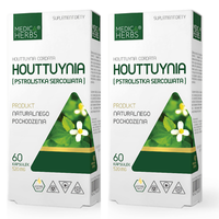 Houttuynia Cordata 520Mg - 120 Kapseln - Extrakt - Hochdosiert - Medica Herbs