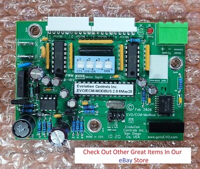 Evolution Controls EVO/ECM-MODBUS 2.0 Motor Control Board, 0-10V and PWM Outputs