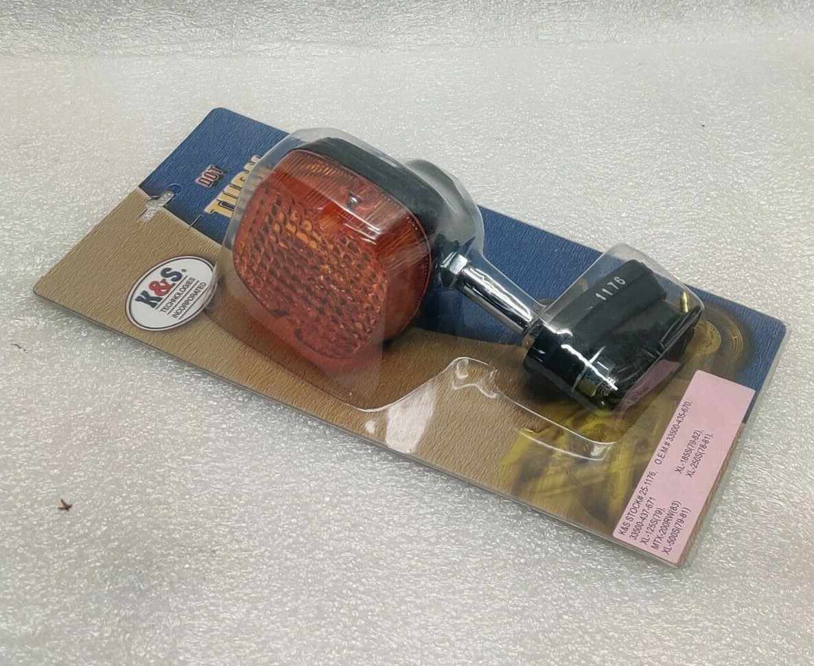 K&S TECHNOLOGIES 25-1176 DOT Compliant Turn Signal XL125S