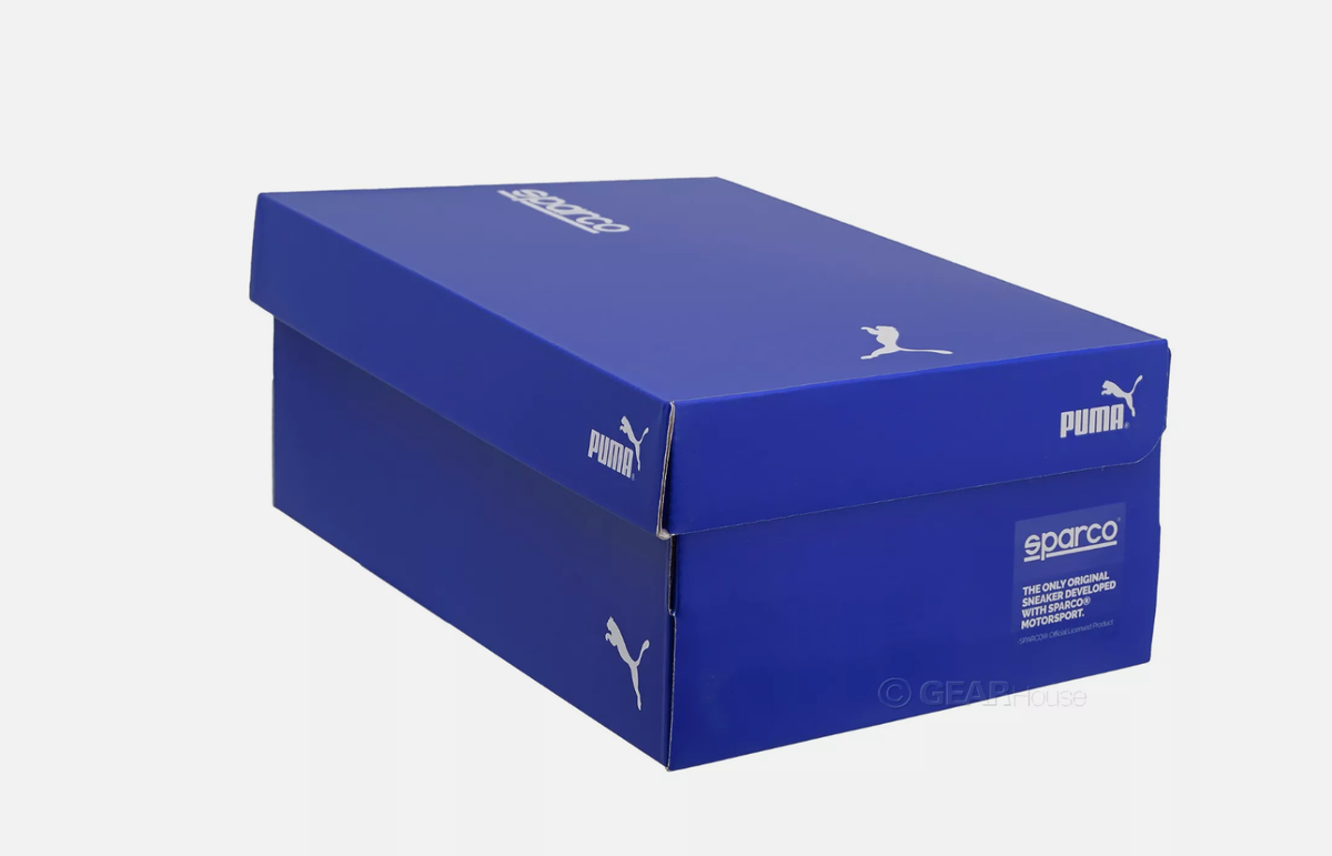 PUMA×SPARCO ランエボⅦ 成約記念限定スニーカー PUMA - 三菱 ランエボ7成約記念 ドライビングシューズ27cm