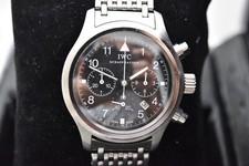 IWC Fleiger Chronograph 3741 con bracciale, scatola e carta, ottimo