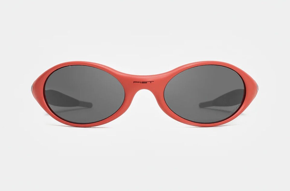 Oakley X Piet Eye Jacket Safety Orange Green Fade Prizm Oakley X Piet Eye Jacket Safety Orange Green Fade Prizm
