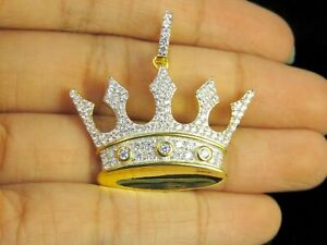 King/'s Crown Pendant Charm 14k Yellow Gold!!