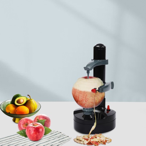 Commercial Electric Potato Peeler Apple Pear Fruit Quick Peeling Tool 110V USA - Afbeelding 1 van 14