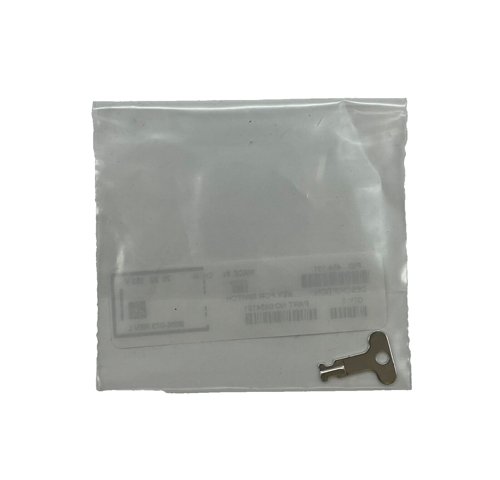 Simplex 454-101 Replacement Switch Key for 2098-9806 and 2098-9803 Switches