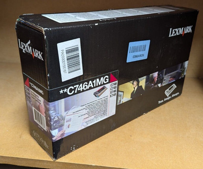 Lexmark C746A1MG One Rückgabeprogramm-Tonerkassette Magenta