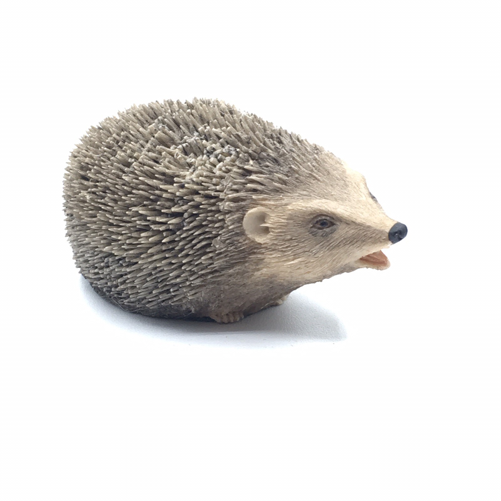 Small Porcupine Hedgehog Figure Figurine Resin Realistic Detailed Home Decor