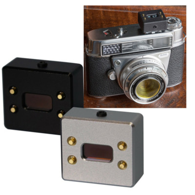 Metal Light Meter Photography Set-top Reflection Hot Shoe and fixing met US NEW