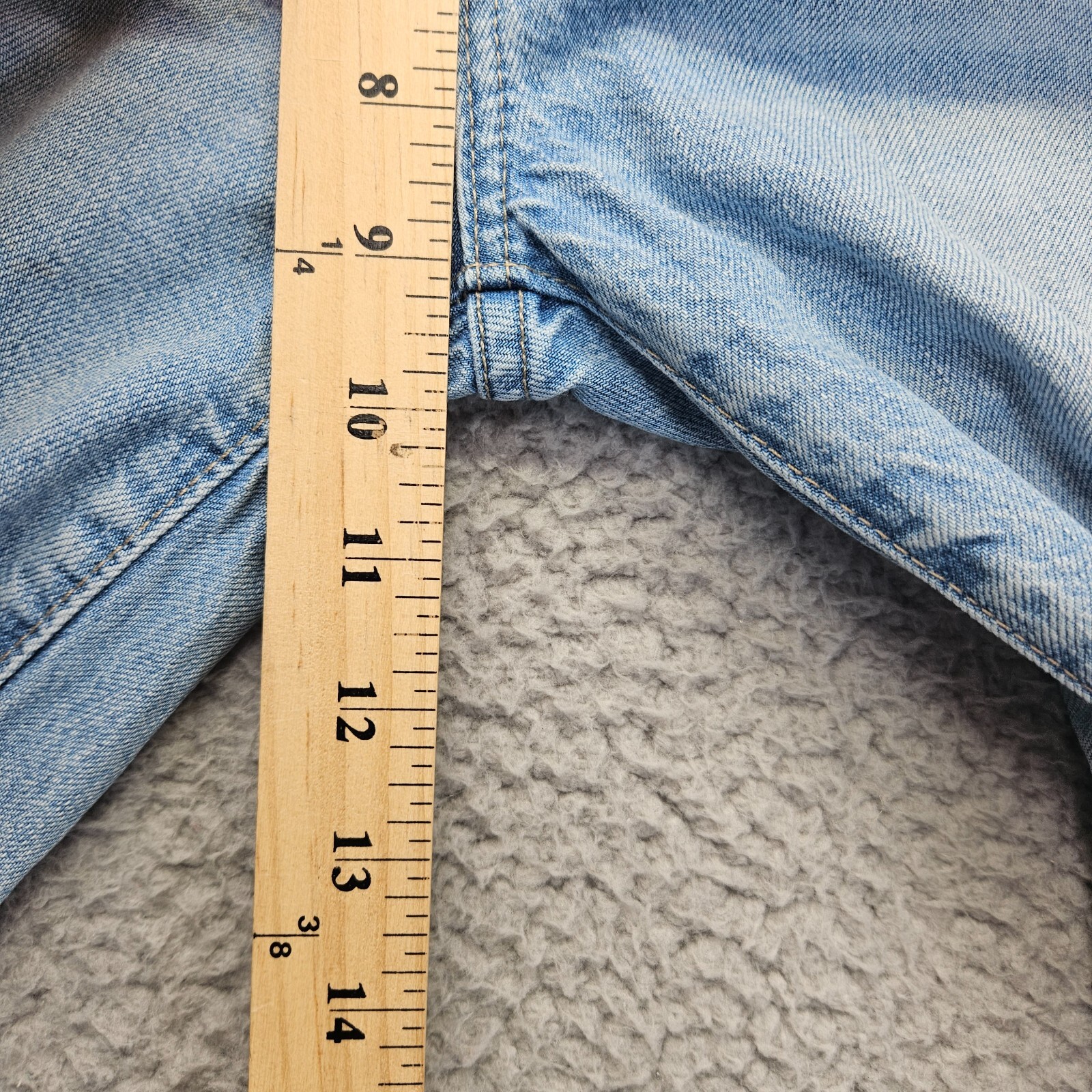 Adriano Goldschmied Jeans Womens 23R The Isabelle High Rise Straight Crop thumbnail 11