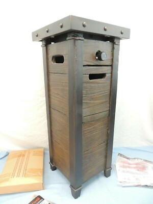 BOND BRIDLEWOOD GAS FIRE COLUMN OUTDOOR HEATING