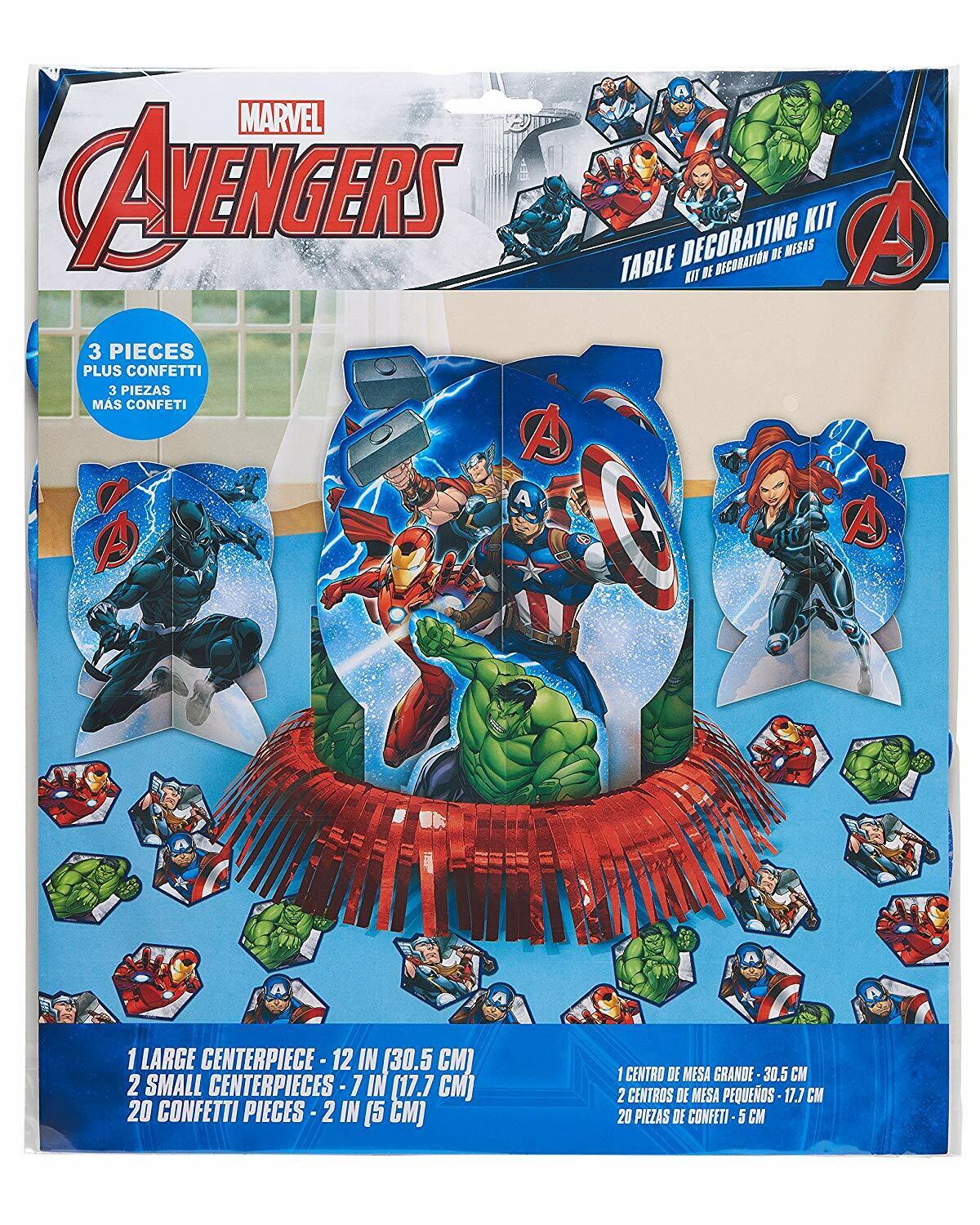 Marvel Epic Avengers™ ALL THE TEAM IN THIS Table Decorating Kit ...