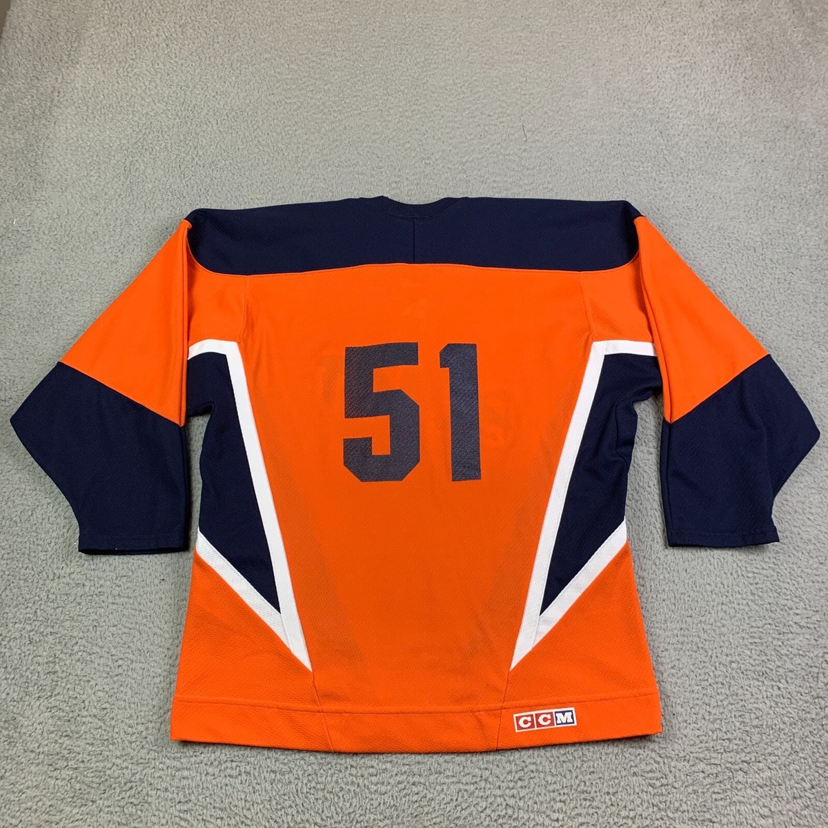 Maillot De Hockey Vintage Minnesota Arctic Blast - Homme Taille M - Orange