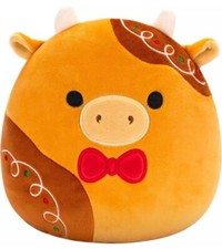 Jericho the Gingerbread Cow | Squishmallows 7.5" Plush Christmas 24