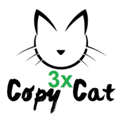 3 x Copy Cat Aroma je 10ml Flavour für E-Zigaretten E-Liquid