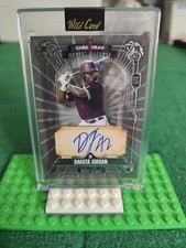 2024 Wild Card 5 Card Draw Dakota Jordan Contemporary Platinum Black Auto #1/1