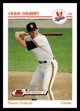 1991 Line Drive AAA #380 Craig Colbert Phoenix Firebirds Baseball Card