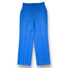 Vintage 70s Levi  s Sta-Prest Bootcut Blue Men  s Trousers Size 31x32 Hippie Disco