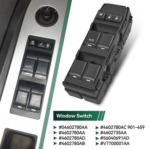 Master Window Switch For Chrysler 200 Dodge Avenger Dakota Jeep Compass Patriot - Picture 3 of 9