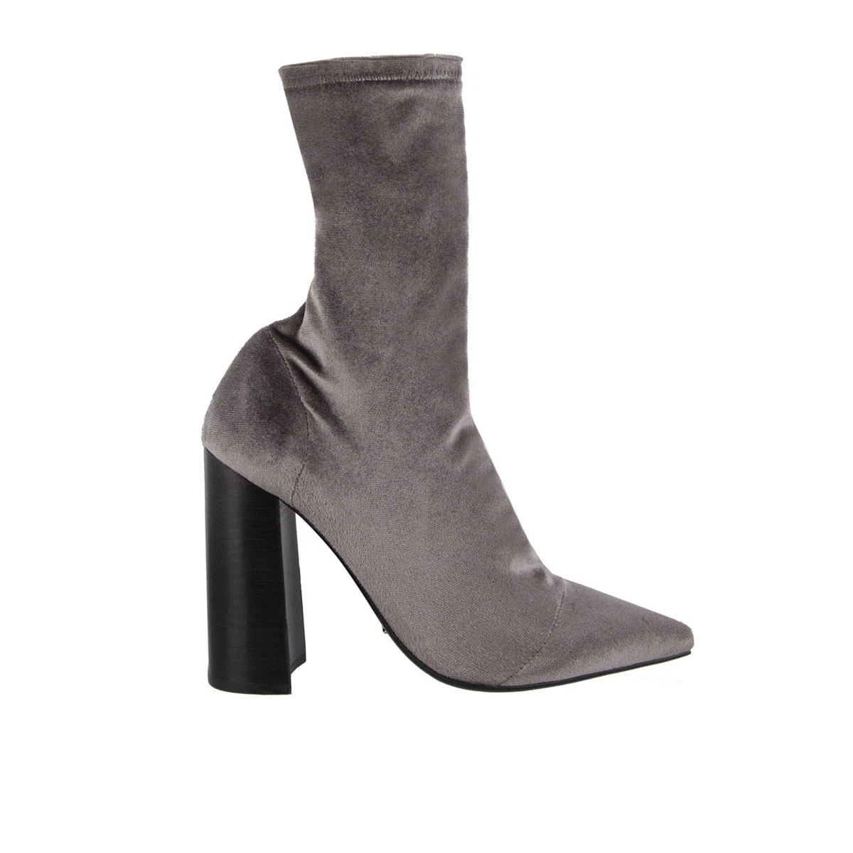 Tony Bianco Diddy Sock Boots Slate Dark Grey Velvet AU 6 Winter