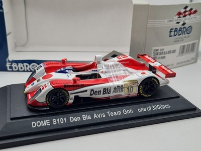 EBBRO 1:43 #212 Dome S101 Team DEN BLA AVIS-GOH Le MANS 2001 mit OVP 
