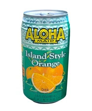 Aloha Maid Juice Island Style Orange 6 Pack 11.5oz Cans x1