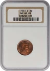 1931-D Lincoln Cent MS66RB NGC