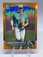 2025 Bowman Chrome Draft Baseball Jonny Farmelo/25 Mariners 