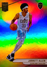 Jarrett Allen 2023-24 Donruss Elite Basketball Holo Refractor Base Card # 42 NBA