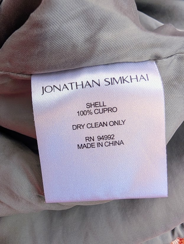 jonathan simkhai silver romper M adjustable spagh… - image 5