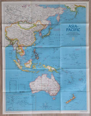 National Geographic Map of Asia-Pacific. (Nov, 1989).