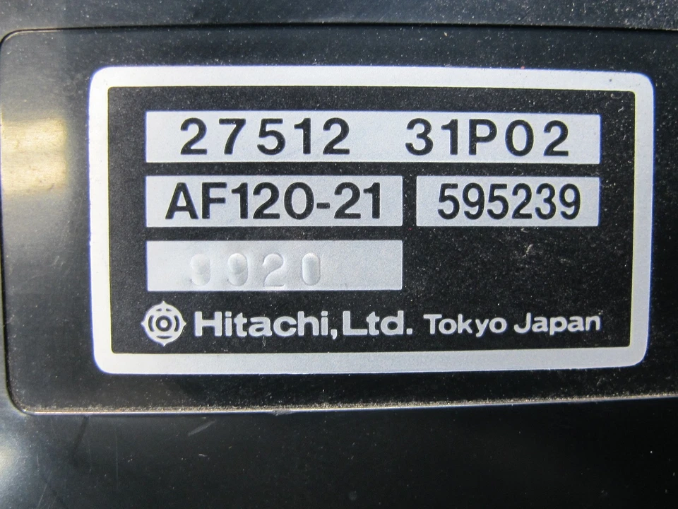 1990 NISSAN Z32 300ZX CLIMATE CONTROL MODULE UNIT 27512-31P02 OEM - Image 3 of 4