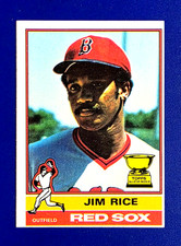 Jim Rice Rookie Card 1976 Topps #340 Red Sox HOF RC NM NR MINT *GwCARDS*. rookie card picture