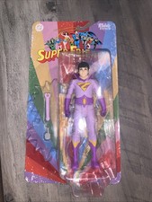 McFarlane Toys DC Retro Super Friends Zan Wonder Twins 6  Action Figure In Hand