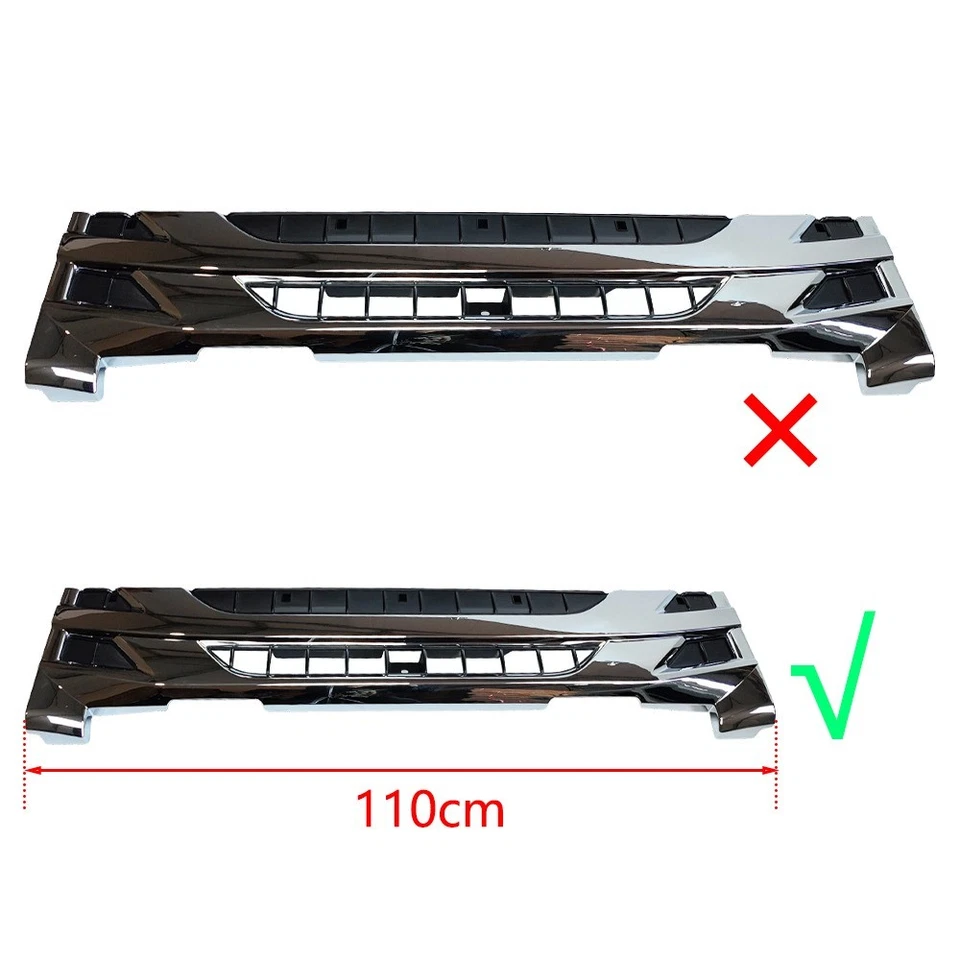 Rejilla de radiador brillante para ISUZU NPR NPR-HD NQR NRR 2015-2023 Foto 2 de 4