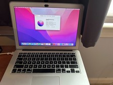 Apple MacBook Air 2017 13.3" i5 8GB RAM 128GB SSD macOs Monterey