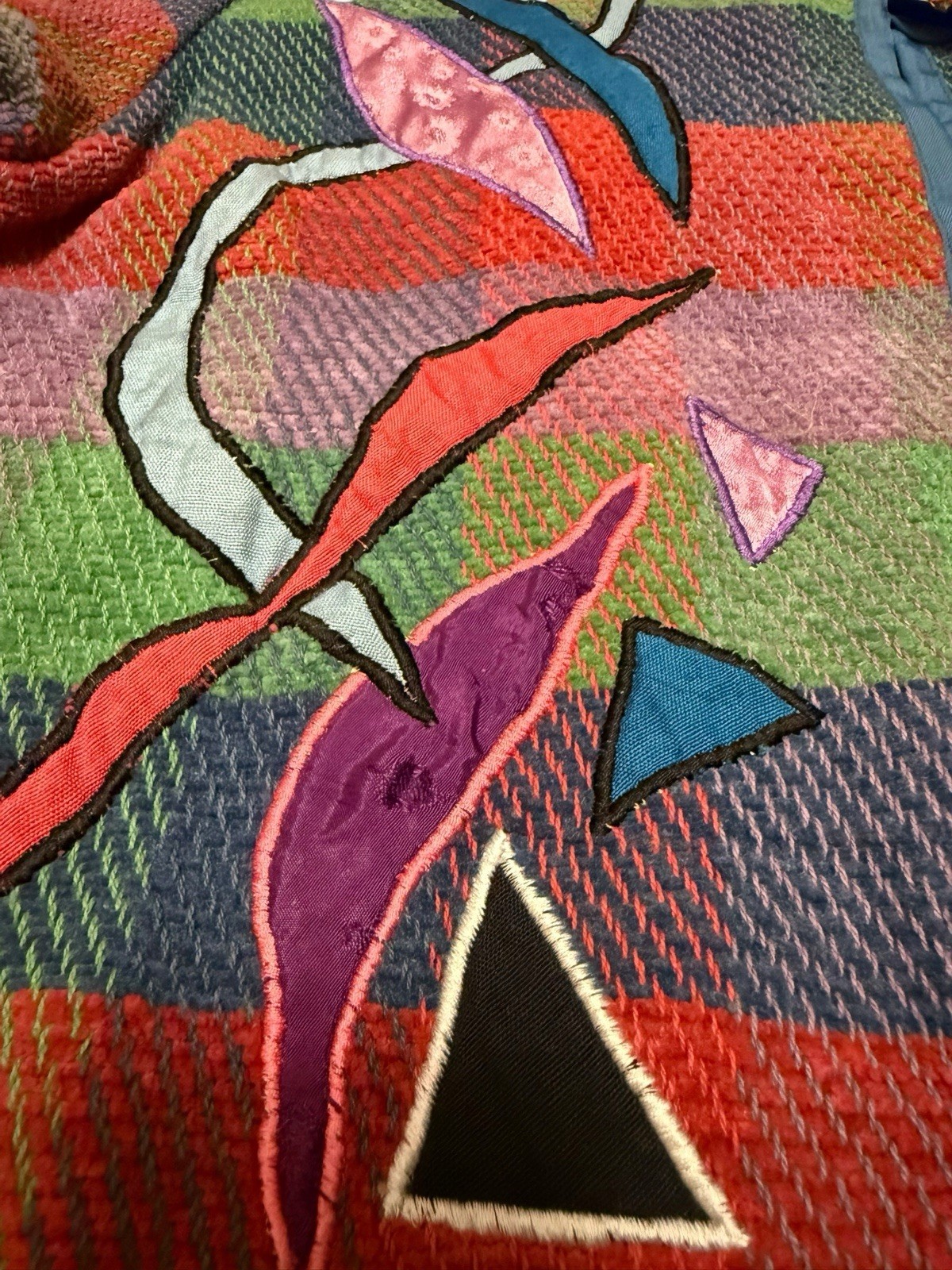 ALLURE Vintage Cotton Patchwork Jacket Women’s Me… - image 5