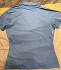 Sport-Tex Lifetime Healthy Way Of Life Polo Shirt Womens Medium Light Blue — photo 4
