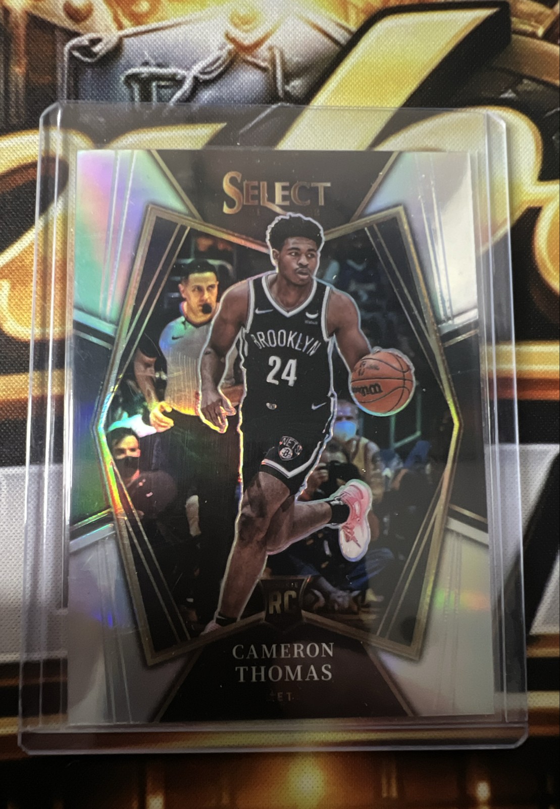 2021-22 Panini Select - Premier Level Cameron Thomas #126 Silver Prizm (RC)